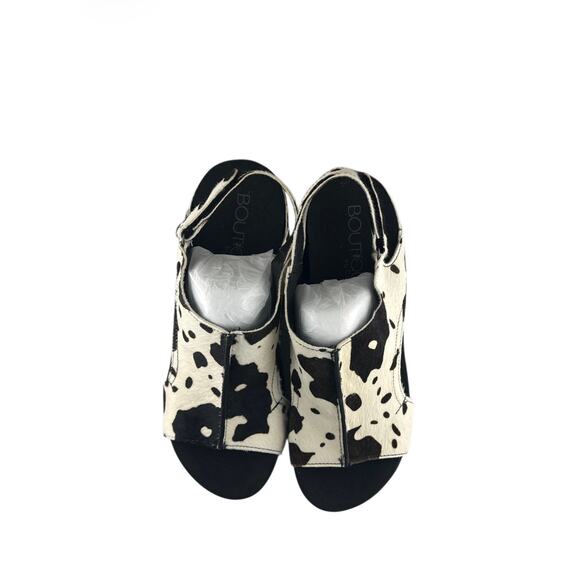 Corkys Pasture Sandals - Cow Print Wedge Heels - Size: 8 NWOB - Picture 5 of 6